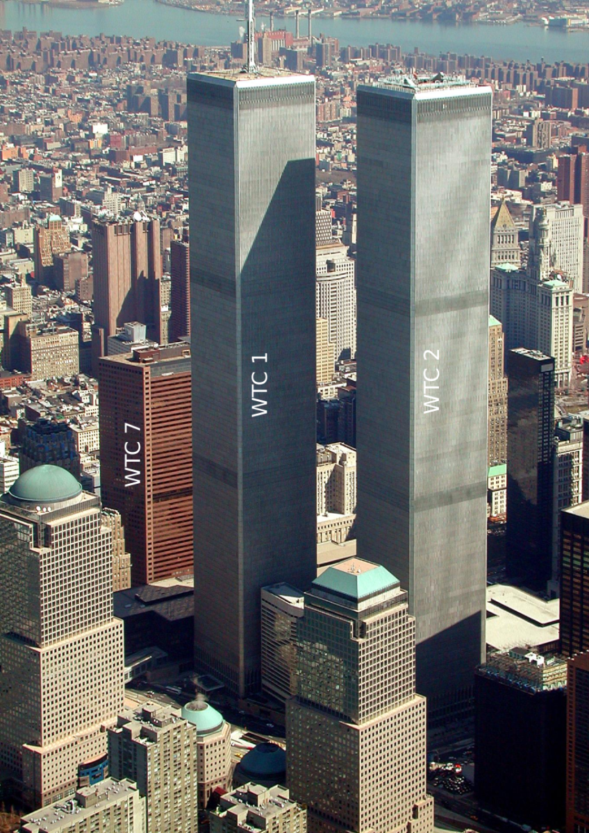 The Twins before the attack on September 11, 2001.