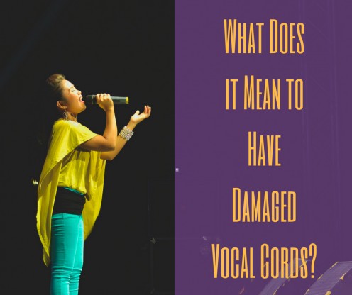 what does it mean to have damaged vocal cords?