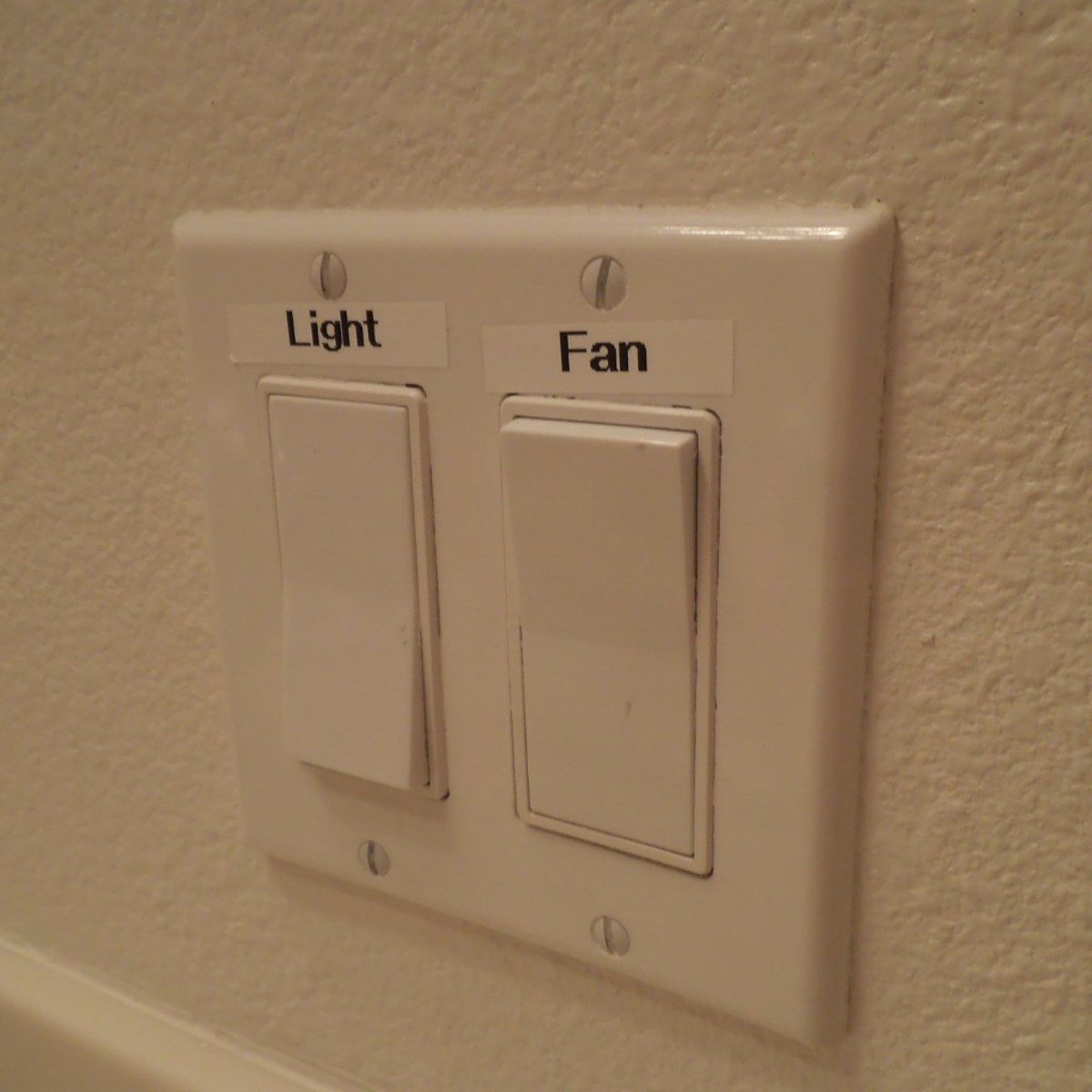 Label confusing switches.