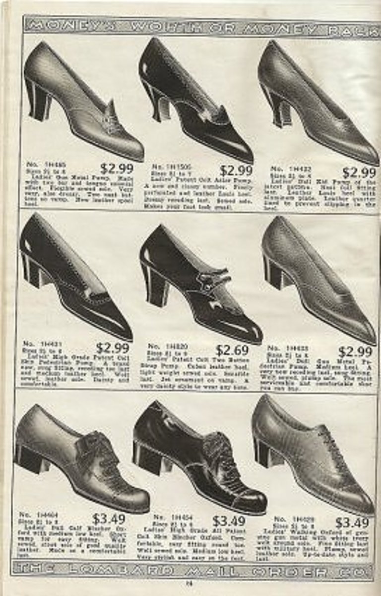 Check out these prices for shoes in 1918