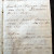 Family records noted in my ancestor's diary.