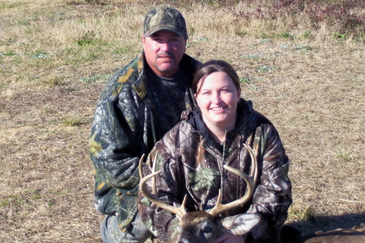 Daddy &amp; Me with My Deer