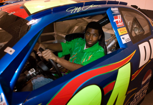 [Photo: Wish.org] -- Allan (leukemia, age 17) wishes to be a car designer.