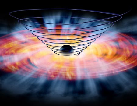 NASA's pic of black hole