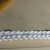 Here's the starting chain, crocheting along the bottom side of the chain. Here's the starting chain, crocheting along the bottom side of the chain.