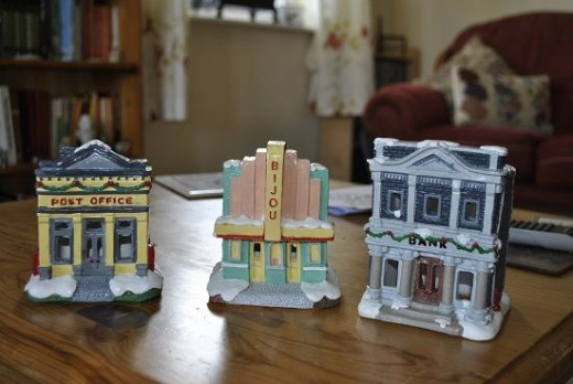 our own painted ceramic christmas houses forgive some of the shoddy painting in places - Ceramic Christmas Houses our own painted ceramic christmas houses forgive some of the shoddy painting in places - Ceramic Christmas Houses