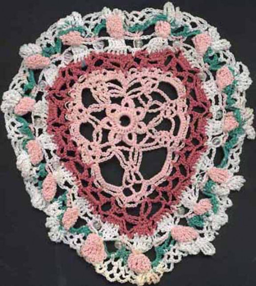 One of my earliest doily designs