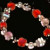 All crystals on elatic. All crystals on elatic.