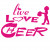 "Live, love, CHEER!" "Live, love, CHEER!"