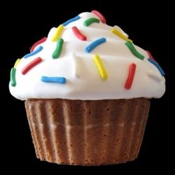  Giant Vanilla Cupcake