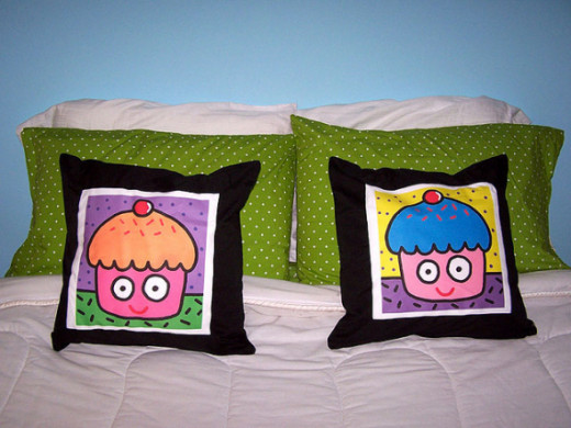 New cupcake pillows! 