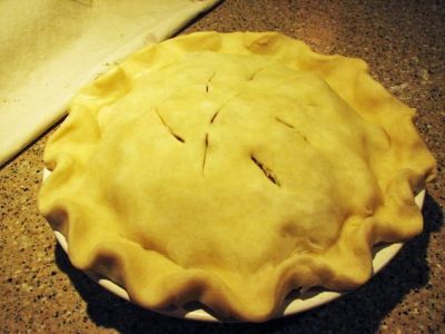 Cheddar Apple Pie Crust Photo by Diane Cass