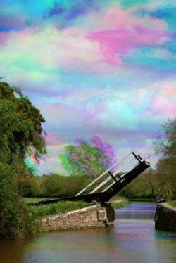 Canal Lift Bridge Tri-Colour