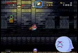 Super Mario World Ghost House
