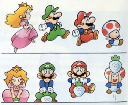 Super Mario Bros 2 artwork