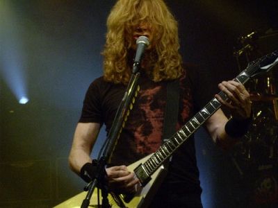 Dave Mustaine ala Macumba Madrid , February 29, 2008