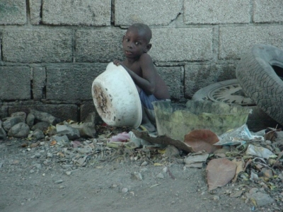Many children wander the streets, seeking shelter anywhere!