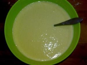 Make a smooth batter
