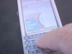 Creating a Squidoo lens in Opera Mini on a Sony Ericsson P990