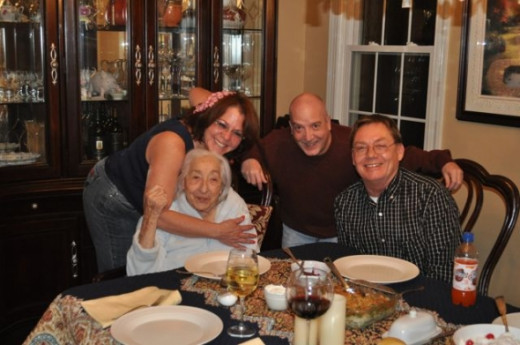 This motley crew keeps us entertained at dinners once in a while