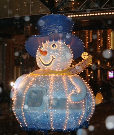 Spinning Snowman