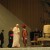 Pope Benedict XVI entering the auditorium Pope Benedict XVI entering the auditorium