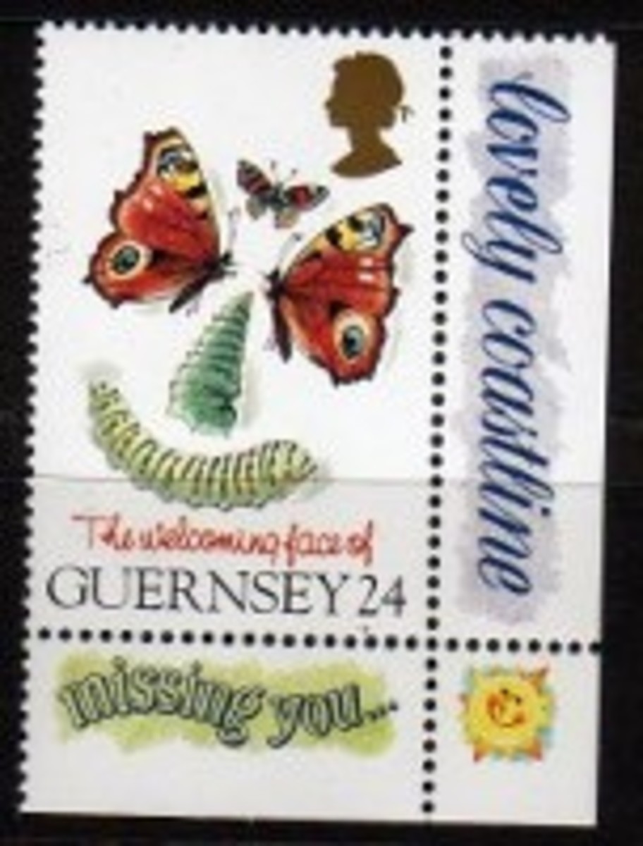 Guernsey mint stamps