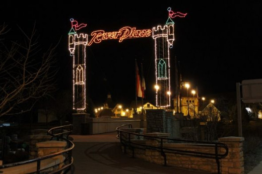 River Place Bridge at Night