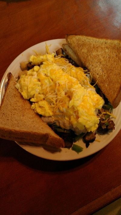 And... My Breakfast: The Farmer's Bowl. Absolutely, Amazingly Delicious!
