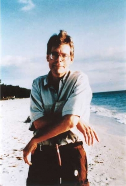 Stephen King, photo by Tabitha King, borrowed from StephenKing.com