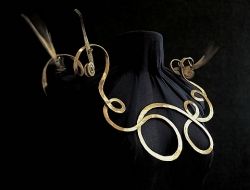 Calder necklace borrowed from Collecting Fine Jewels