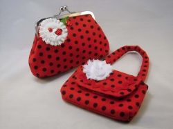 Ladybug purse set