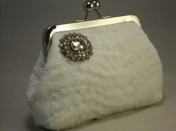 The "diamond" clutch purse.