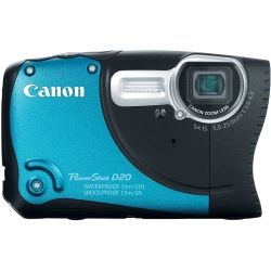 best travel camera 2013 - canon powershot d20