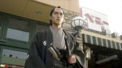 Ryo as samurai warrior "Yasubei" in Chonmage Purin (2010)