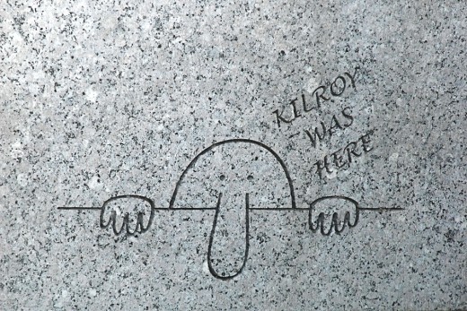 Kilroy was here.