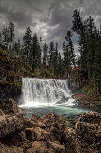 Middle Falls on The McCloud River