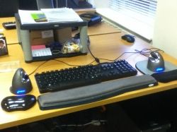 Keyboard and Wrist Rest