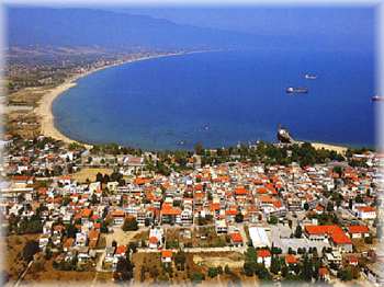 Asprovalta from above