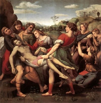 Raffaello "The Entombment " c.1507 Photo: Web Gallery of Art