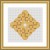 Picture Credit  'Rippled Sands Knot' - designed by the author, faeriesong for celtic-cross-stitch.com