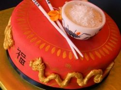 Chinese Dragon Cake