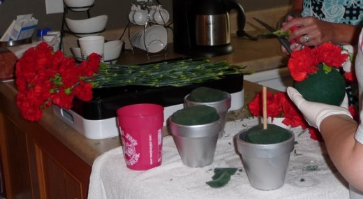 Creating Carnation Wedding Decorations
