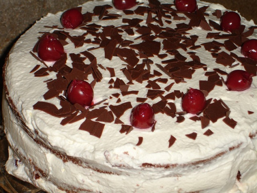 Example of possible bridal shower cake