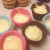 I also used some silicone cupcake cups for the leftover cake batter. I thought I had 12 paper cups but only found four.