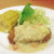 Japanese croquettes with cream sauce.