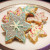 Gingerbread snowflake cookies for everyone to take home.