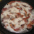 Cook the bacon until it no longer sizzles and it's crispy. Drain bacon and then pat and blot with paper towels. Cook the bacon until it no longer sizzles and it's crispy. Drain bacon and then pat and blot with paper towels.
