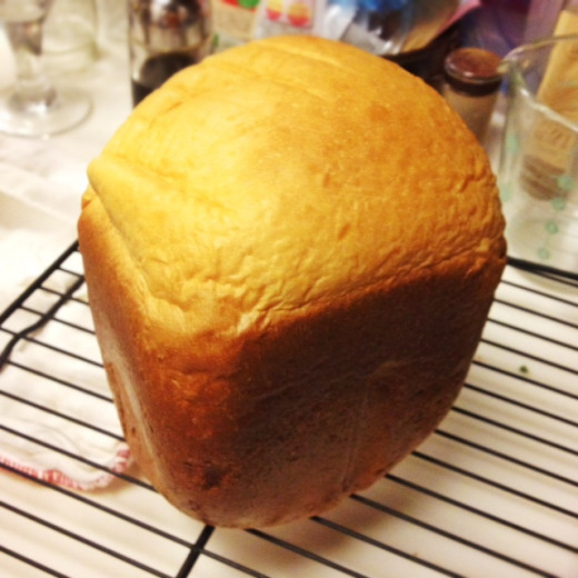 Here's my first loaf that I made. It was absolutely perfect.