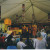 Performance tent in Tibet display on National Mall Performance tent in Tibet display on National Mall